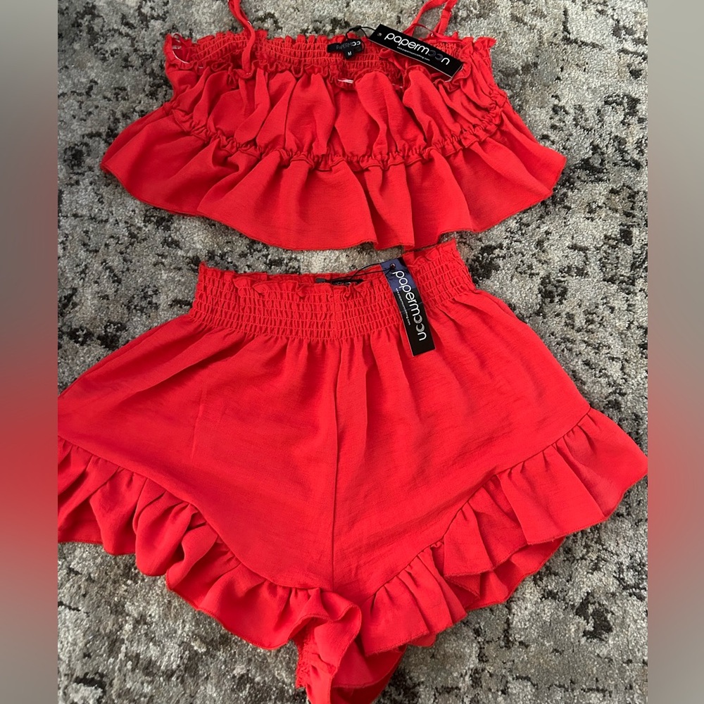 Papermoon 2 piece shorts set
